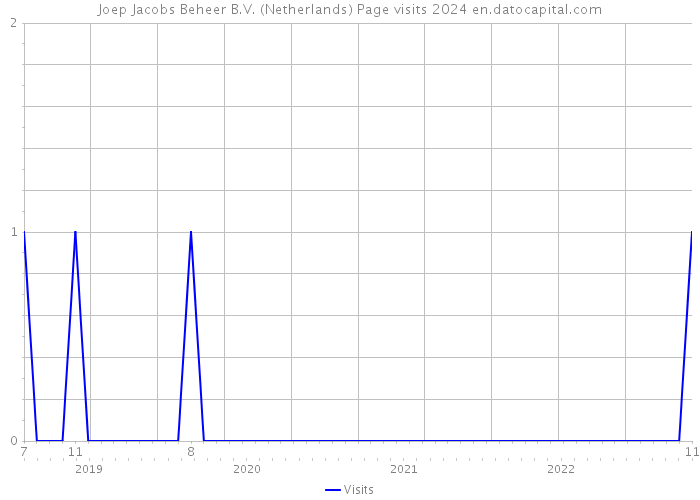 Joep Jacobs Beheer B.V. (Netherlands) Page visits 2024 