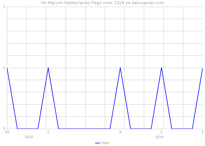 Nir Marom (Netherlands) Page visits 2024 