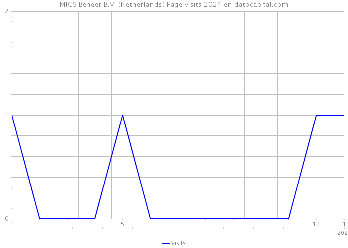 MICS Beheer B.V. (Netherlands) Page visits 2024 