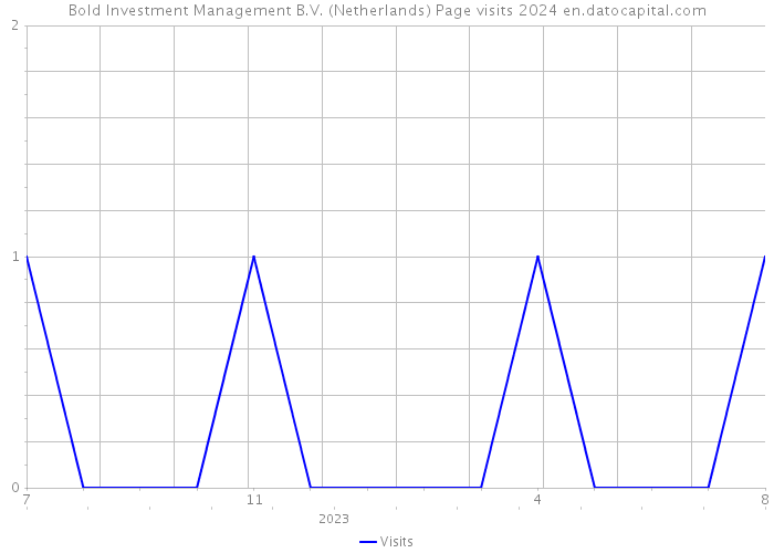 Bold Investment Management B.V. (Netherlands) Page visits 2024 
