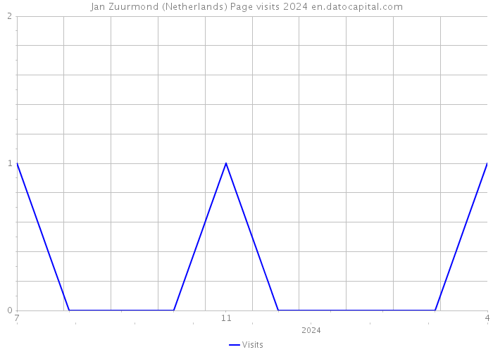 Jan Zuurmond (Netherlands) Page visits 2024 