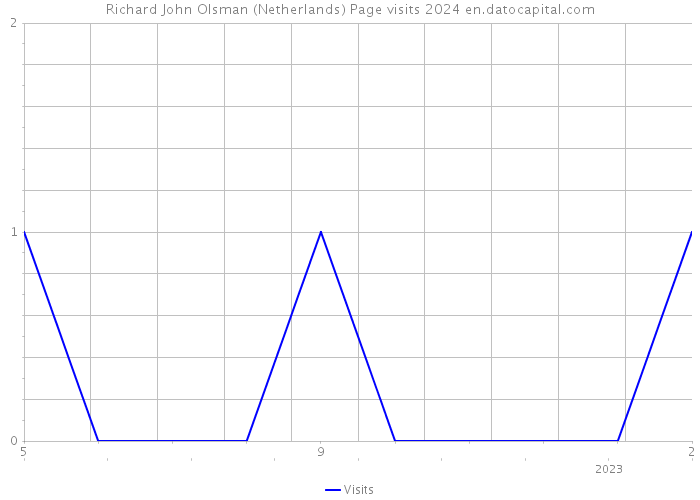 Richard John Olsman (Netherlands) Page visits 2024 