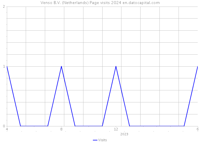 Venso B.V. (Netherlands) Page visits 2024 