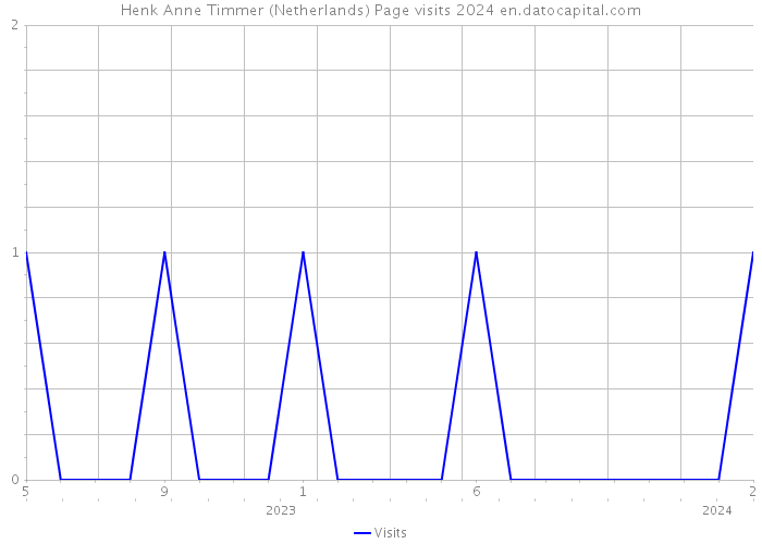 Henk Anne Timmer (Netherlands) Page visits 2024 