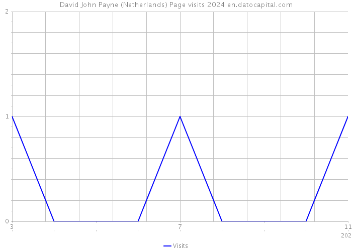 David John Payne (Netherlands) Page visits 2024 