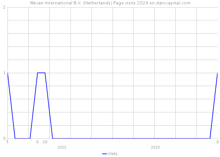 Wecan International B.V. (Netherlands) Page visits 2024 