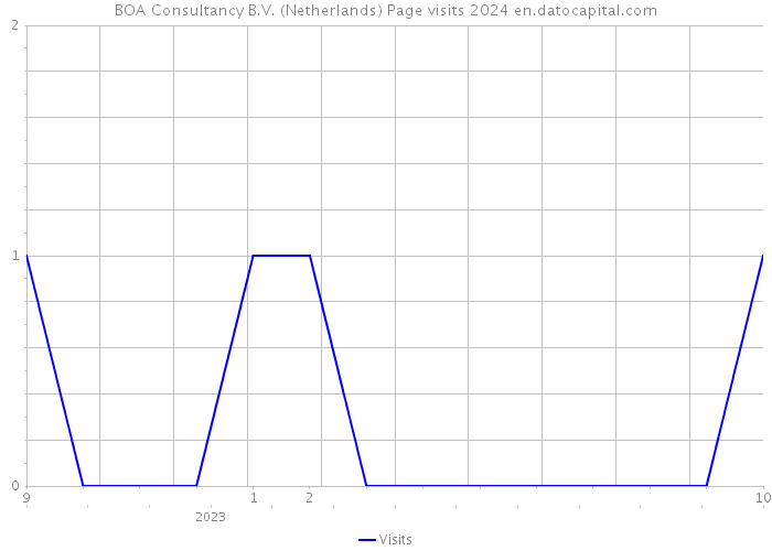 BOA Consultancy B.V. (Netherlands) Page visits 2024 