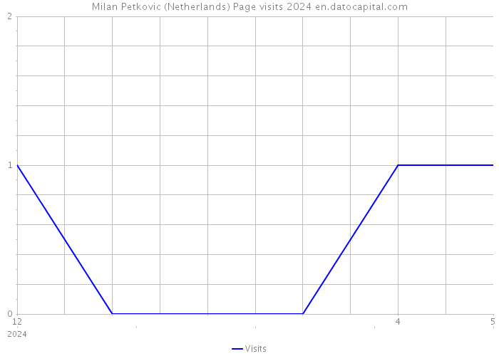 Milan Petkovic (Netherlands) Page visits 2024 