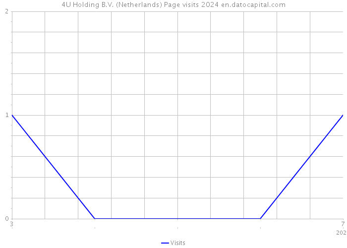 4U Holding B.V. (Netherlands) Page visits 2024 