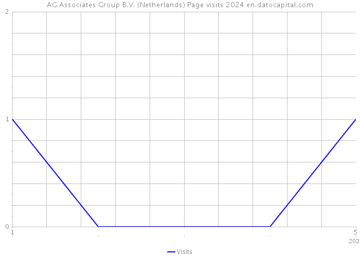 AG Associates Group B.V. (Netherlands) Page visits 2024 
