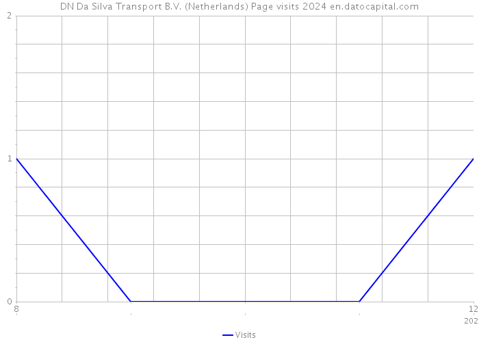 DN Da Silva Transport B.V. (Netherlands) Page visits 2024 