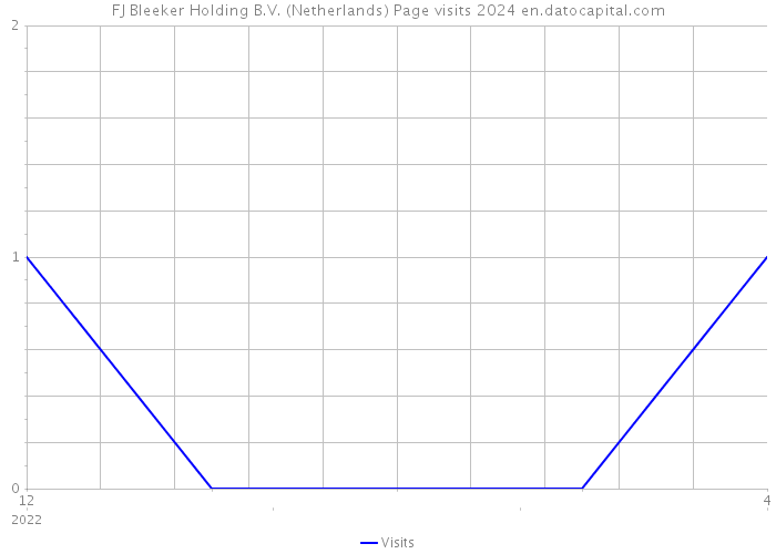 FJ Bleeker Holding B.V. (Netherlands) Page visits 2024 