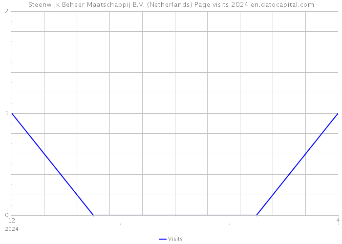 Steenwijk Beheer Maatschappij B.V. (Netherlands) Page visits 2024 