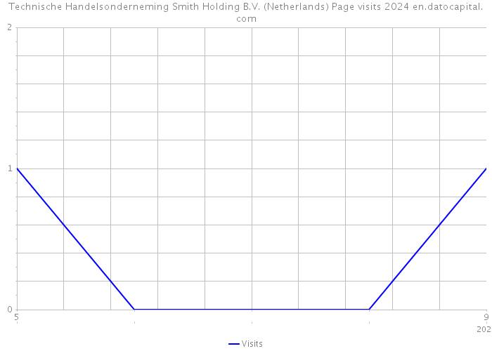 Technische Handelsonderneming Smith Holding B.V. (Netherlands) Page visits 2024 