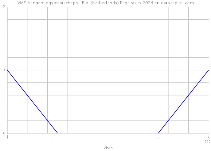 VMS Aannemingsmaatschappij B.V. (Netherlands) Page visits 2024 