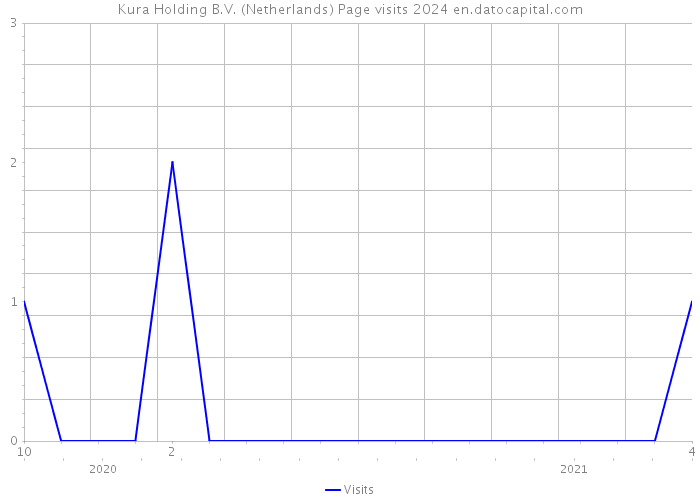 Kura Holding B.V. (Netherlands) Page visits 2024 