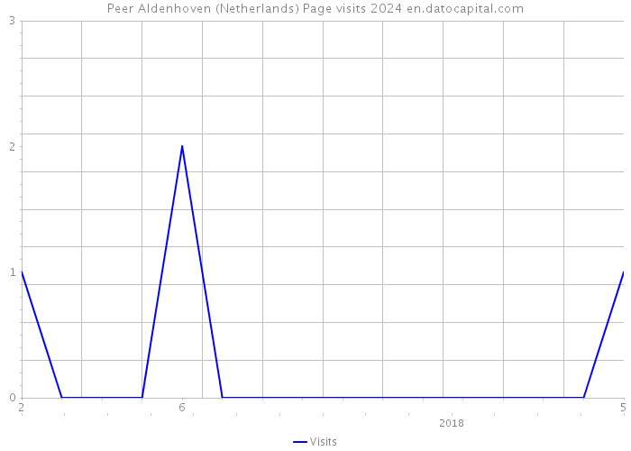 Peer Aldenhoven (Netherlands) Page visits 2024 