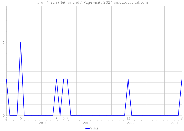 Jaron Nizan (Netherlands) Page visits 2024 