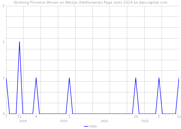 Stichting Florence Wonen en Welzijn (Netherlands) Page visits 2024 