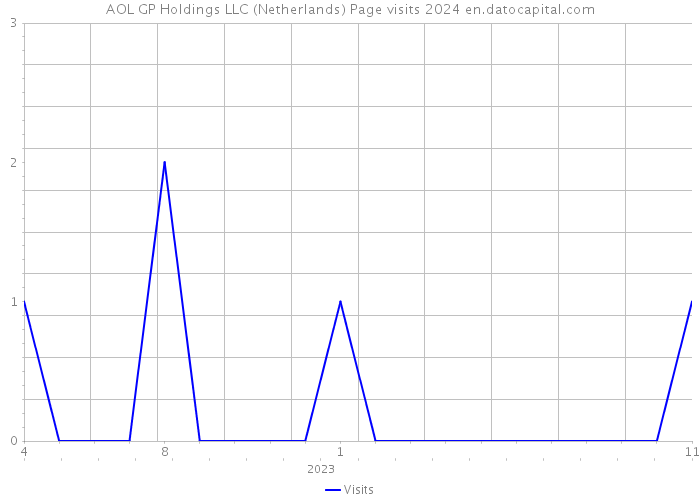 AOL GP Holdings LLC (Netherlands) Page visits 2024 