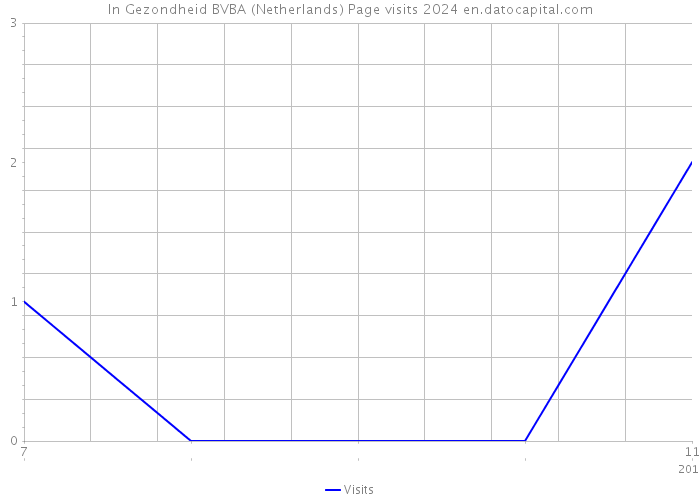 In Gezondheid BVBA (Netherlands) Page visits 2024 