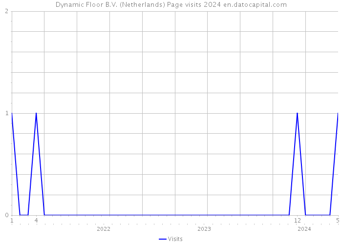 Dynamic Floor B.V. (Netherlands) Page visits 2024 