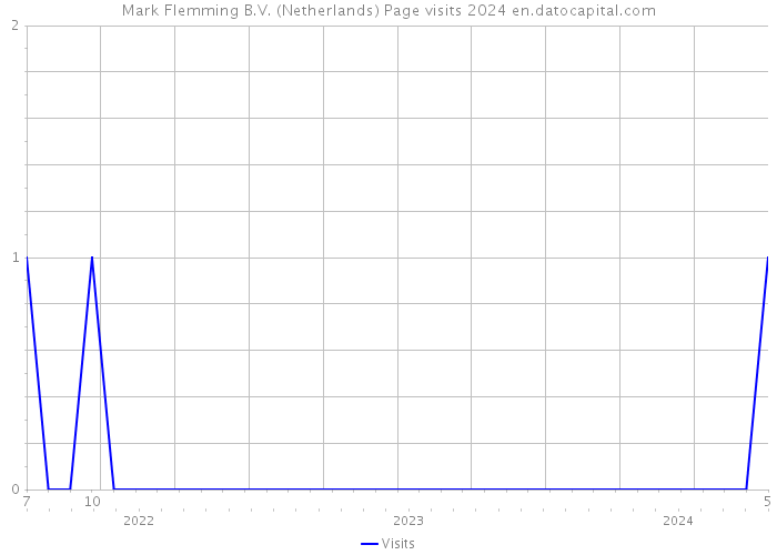 Mark Flemming B.V. (Netherlands) Page visits 2024 