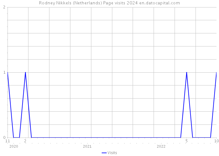 Rodney Nikkels (Netherlands) Page visits 2024 