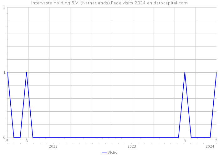 Interveste Holding B.V. (Netherlands) Page visits 2024 
