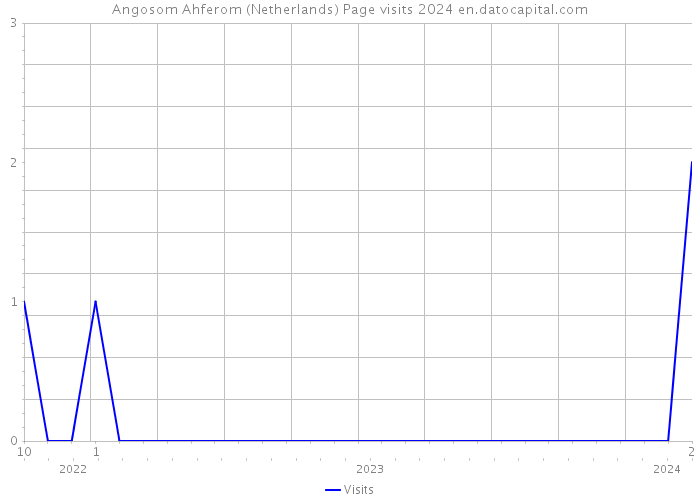 Angosom Ahferom (Netherlands) Page visits 2024 