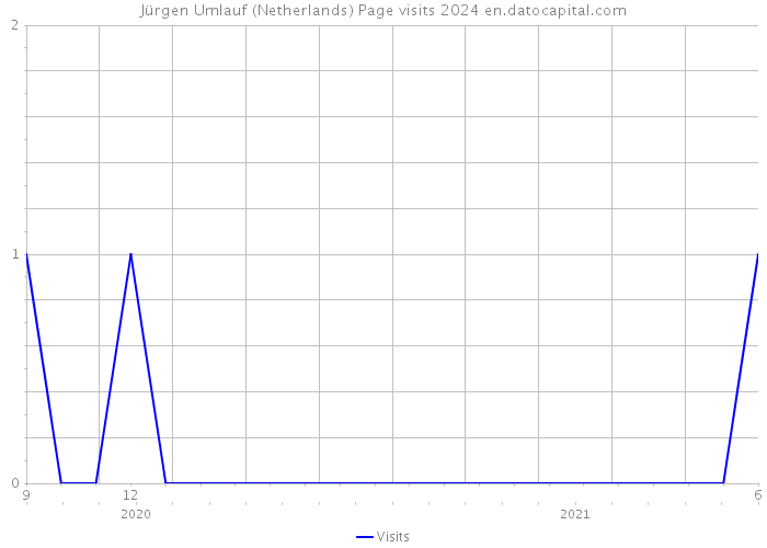 Jürgen Umlauf (Netherlands) Page visits 2024 