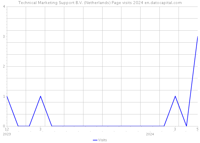 Technical Marketing Support B.V. (Netherlands) Page visits 2024 