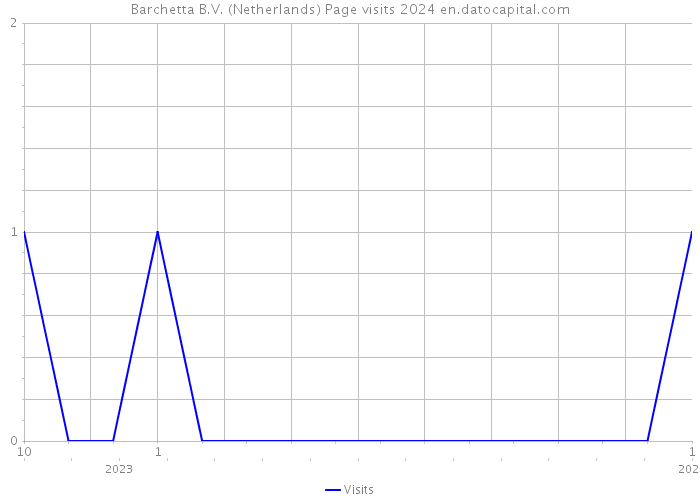 Barchetta B.V. (Netherlands) Page visits 2024 