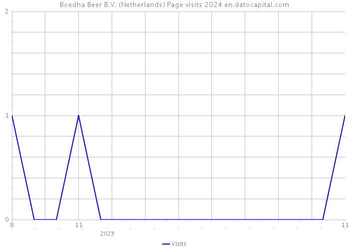 Boedha Beer B.V. (Netherlands) Page visits 2024 