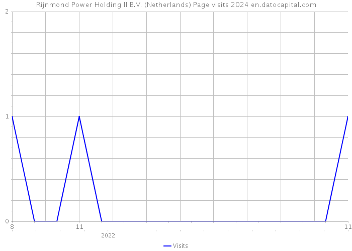 Rijnmond Power Holding II B.V. (Netherlands) Page visits 2024 