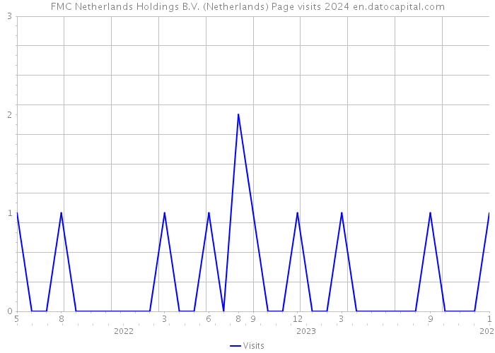 FMC Netherlands Holdings B.V. (Netherlands) Page visits 2024 