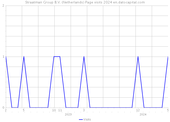 Straatman Group B.V. (Netherlands) Page visits 2024 