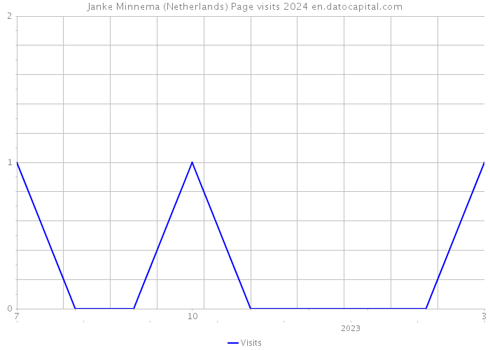 Janke Minnema (Netherlands) Page visits 2024 