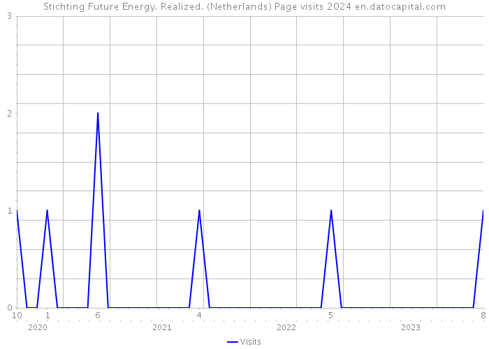 Stichting Future Energy. Realized. (Netherlands) Page visits 2024 