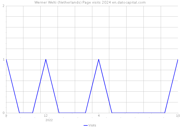 Werner Welti (Netherlands) Page visits 2024 