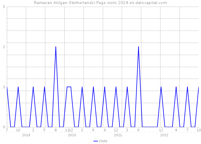 Ramazan Atilgan (Netherlands) Page visits 2024 
