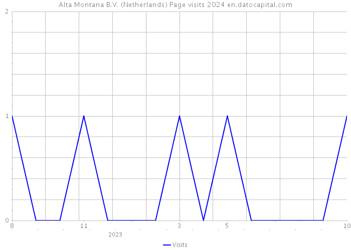 Alta Montana B.V. (Netherlands) Page visits 2024 