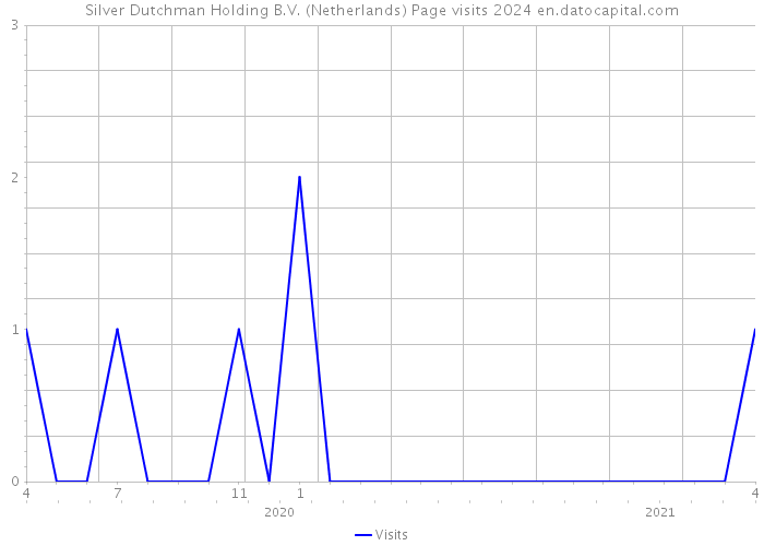 Silver Dutchman Holding B.V. (Netherlands) Page visits 2024 
