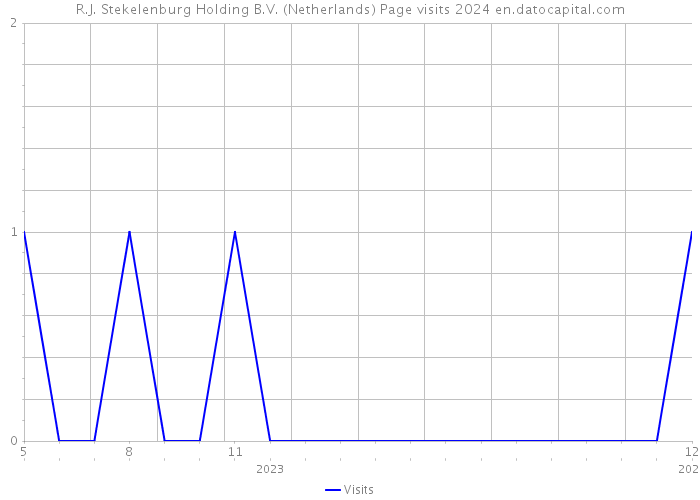 R.J. Stekelenburg Holding B.V. (Netherlands) Page visits 2024 
