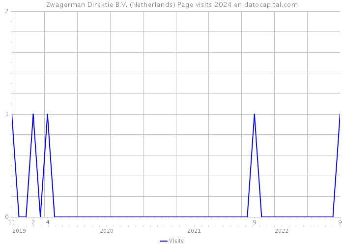 Zwagerman Direktie B.V. (Netherlands) Page visits 2024 