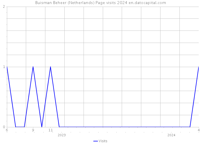 Buisman Beheer (Netherlands) Page visits 2024 