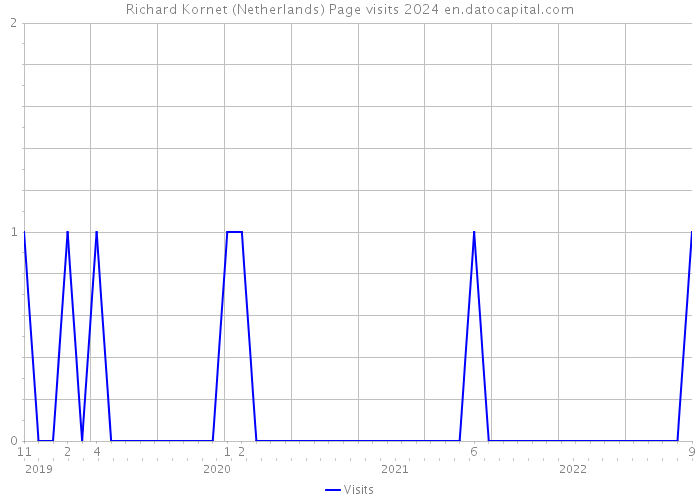 Richard Kornet (Netherlands) Page visits 2024 