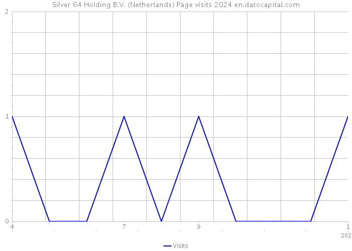Silver 64 Holding B.V. (Netherlands) Page visits 2024 