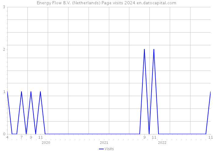 Energy Flow B.V. (Netherlands) Page visits 2024 