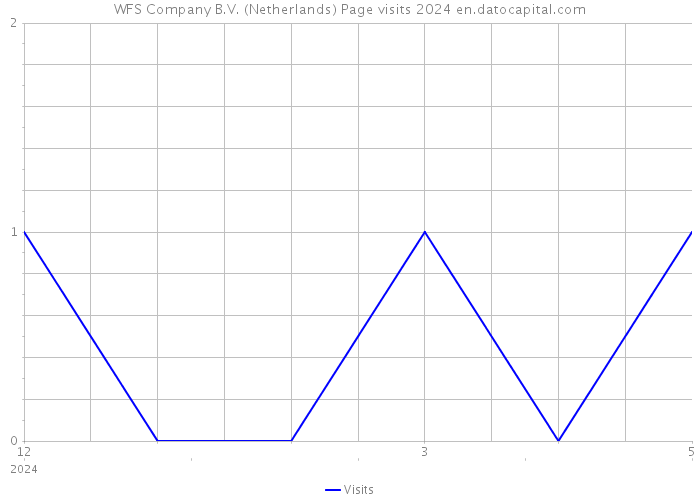 WFS Company B.V. (Netherlands) Page visits 2024 